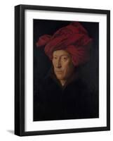 Portrait of a Man, 1433-Jan van Eyck-Framed Giclee Print