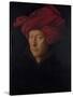 Portrait of a Man, 1433-Jan van Eyck-Stretched Canvas