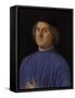 Portrait of a Man, 1497-Alvise Vivarini-Framed Stretched Canvas