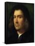 Portrait of a Man, 1506-Giorgione-Framed Stretched Canvas