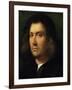 Portrait of a Man, 1506-Giorgione-Framed Giclee Print