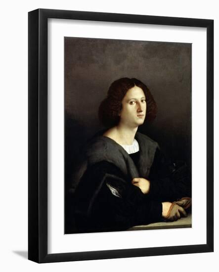 Portrait of a Man, 1512-1515-Jacopo Palma-Framed Giclee Print