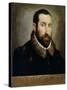 Portrait of a Man, 1560S-Giovan Battista Moroni-Stretched Canvas