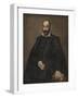 Portrait of a Man, 1570-75-El Greco-Framed Giclee Print