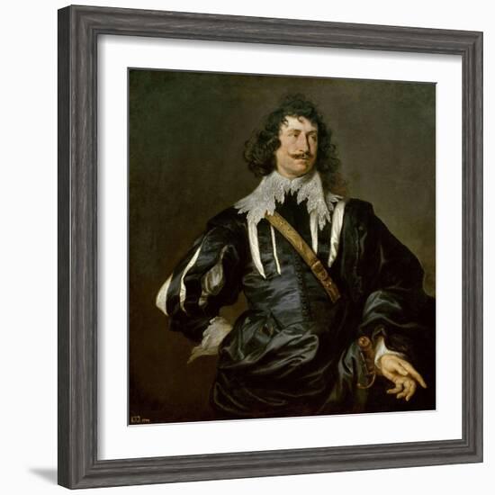 Portrait of a Man, 1628-1632-Sir Anthony Van Dyck-Framed Giclee Print