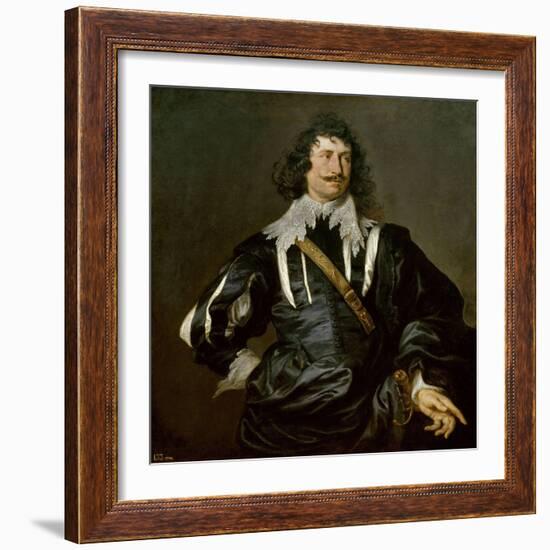 Portrait of a Man, 1628-1632-Sir Anthony Van Dyck-Framed Giclee Print