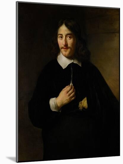 Portrait of a Man, 1654-Govaert Flinck-Mounted Giclee Print