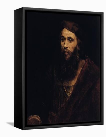 Portrait of a Man, 1661-Rembrandt van Rijn-Framed Stretched Canvas