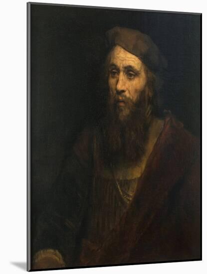 Portrait of a Man, 1661-Rembrandt van Rijn-Mounted Giclee Print