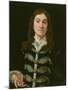 Portrait of a Man, 1700-Giovanni Battista Gaulli-Mounted Giclee Print