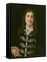 Portrait of a Man, 1700-Giovanni Battista Gaulli-Framed Stretched Canvas