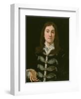 Portrait of a Man, 1700-Giovanni Battista Gaulli-Framed Giclee Print