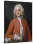 Portrait of a Man, 1741-William Hogarth-Stretched Canvas