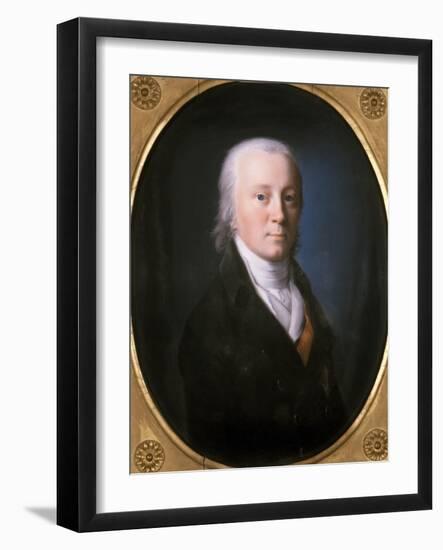 Portrait of a Man, 1800-Johann Heinrich Schroder-Framed Giclee Print