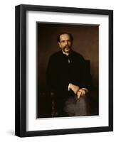 Portrait of a Man, 1861-Ludwig Knaus-Framed Giclee Print