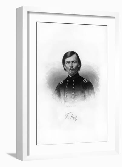 Portrait of a Man, 1872-John A O'Neill-Framed Giclee Print