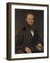 Portrait of a Man, 1873-William Chapman-Framed Giclee Print