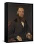 Portrait of a Man, 1873-William Chapman-Framed Stretched Canvas