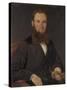 Portrait of a Man, 1873-William Chapman-Stretched Canvas