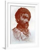 Portrait of a Man, 1899-Charles Cottet-Framed Giclee Print