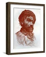 Portrait of a Man, 1899-Charles Cottet-Framed Giclee Print