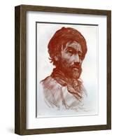 Portrait of a Man, 1899-Charles Cottet-Framed Giclee Print