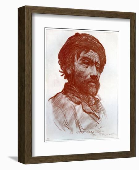 Portrait of a Man, 1899-Charles Cottet-Framed Giclee Print