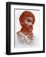 Portrait of a Man, 1899-Charles Cottet-Framed Giclee Print