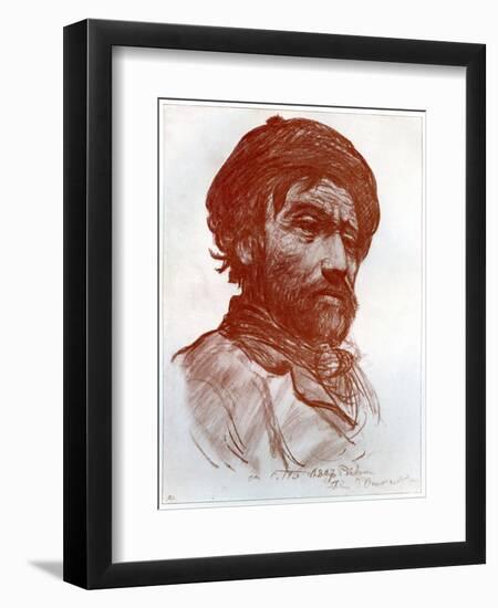 Portrait of a Man, 1899-Charles Cottet-Framed Giclee Print