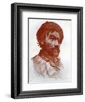 Portrait of a Man, 1899-Charles Cottet-Framed Giclee Print
