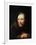 Portrait of a Man, 18th Century-Giuseppe Nogari-Framed Giclee Print