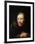 Portrait of a Man, 18th Century-Giuseppe Nogari-Framed Giclee Print