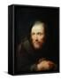 Portrait of a Man, 18th Century-Giuseppe Nogari-Framed Stretched Canvas