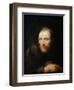 Portrait of a Man, 18th Century-Giuseppe Nogari-Framed Giclee Print