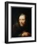 Portrait of a Man, 18th Century-Giuseppe Nogari-Framed Giclee Print