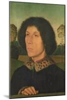 Portrait of a Man Against a Landscape, C.1470 (Panel)-Hans Memling-Mounted Giclee Print