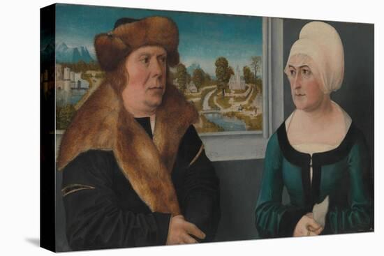 Portrait of a Man and His Wife, 1512-Ulrich the Elder Apt-Stretched Canvas