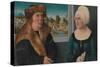 Portrait of a Man and His Wife, 1512-Ulrich the Elder Apt-Stretched Canvas
