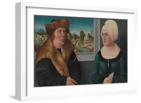 Portrait of a Man and His Wife, 1512-Ulrich the Elder Apt-Framed Giclee Print