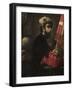 Portrait of a Man as Saint George, 1540-50-Jacopo Robusti Tintoretto-Framed Giclee Print