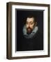 Portrait of a Man, Bust Length, in Dark Costume with a White Ruff, C.1597-99-Peter Paul Rubens-Framed Giclee Print