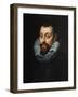 Portrait of a Man, Bust Length, in Dark Costume with a White Ruff, C.1597-99-Peter Paul Rubens-Framed Giclee Print