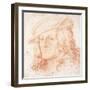 Portrait of a Man, Bust-Length, Wearing a Hat-Hans Leonard Schaufelein-Framed Giclee Print