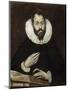 Portrait of a Man by El Greco-null-Mounted Giclee Print