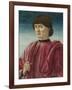 Portrait of a Man, c.1450-Andrea Del Castagno-Framed Giclee Print