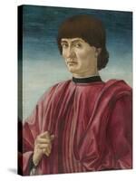 Portrait of a Man, c.1450-Andrea Del Castagno-Stretched Canvas