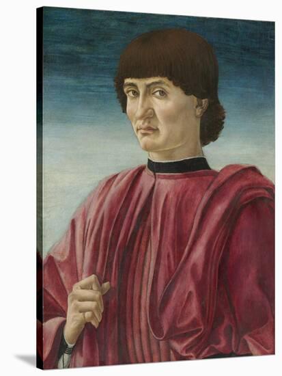 Portrait of a Man, c.1450-Andrea Del Castagno-Stretched Canvas