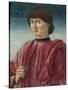 Portrait of a Man, c.1450-Andrea Del Castagno-Stretched Canvas