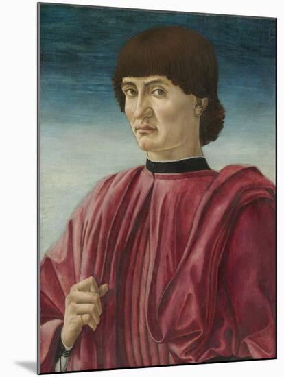 Portrait of a Man, c.1450-Andrea Del Castagno-Mounted Giclee Print