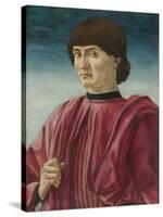 Portrait of a Man, c.1450-Andrea Del Castagno-Stretched Canvas